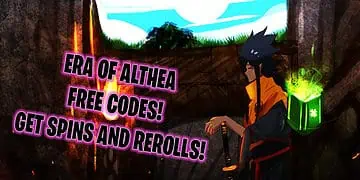 Roblox era of althea free codes spins rerolls FEATURED