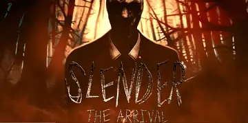 An image of the Slender Man backdrop.